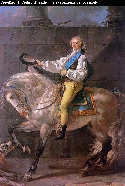 Jacques-Louis David Count Potocki